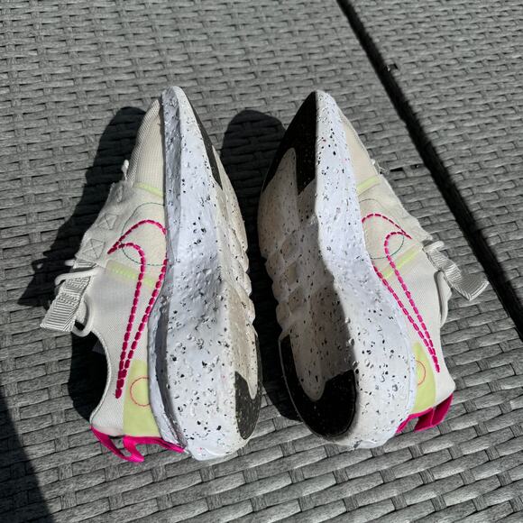 Nike Crater Impact Running Shoes Sneakers Low Top CW2386-004 Beige Womens Size 8 - Picture 7 of 9